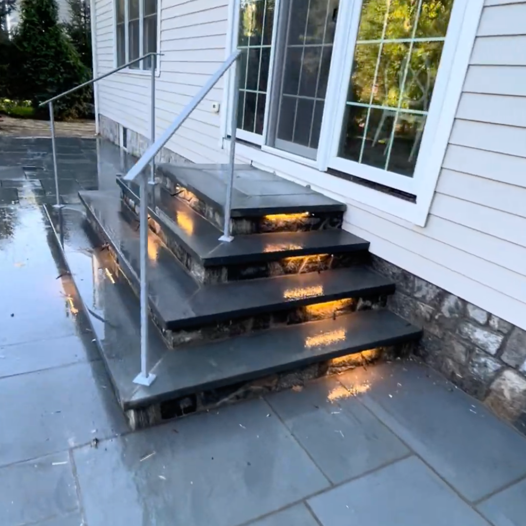 Flag Stone Steps – Greenwich Mason